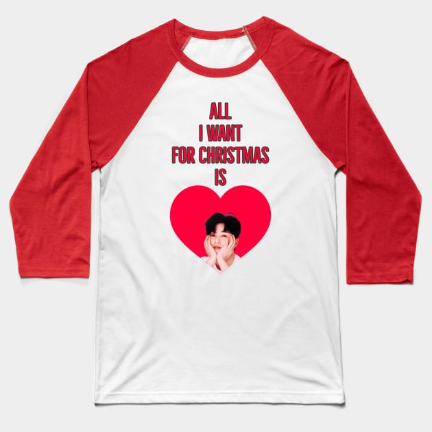 Park Seo-Joon Christmas Edition Baseball T-Shirt by Hallyu-Inspired